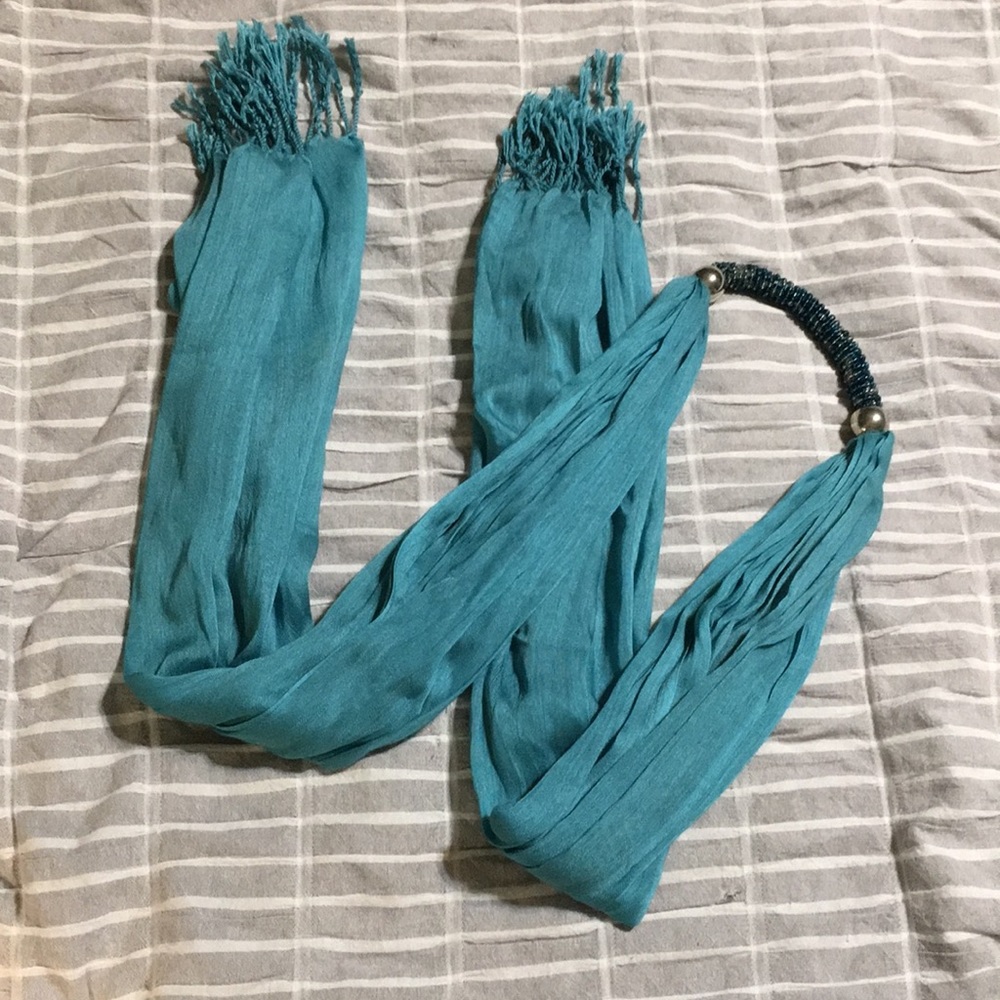 Beaded scarf